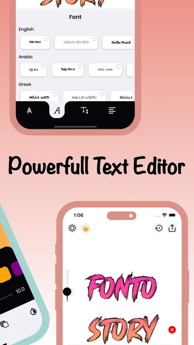 Fonto - Story font Instagram Screenshots