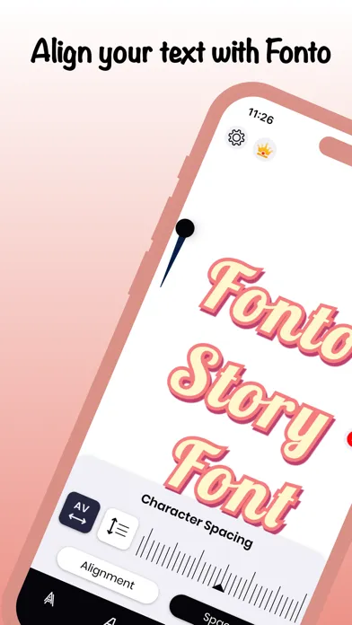 Fonto - Story font Instagram Screenshots