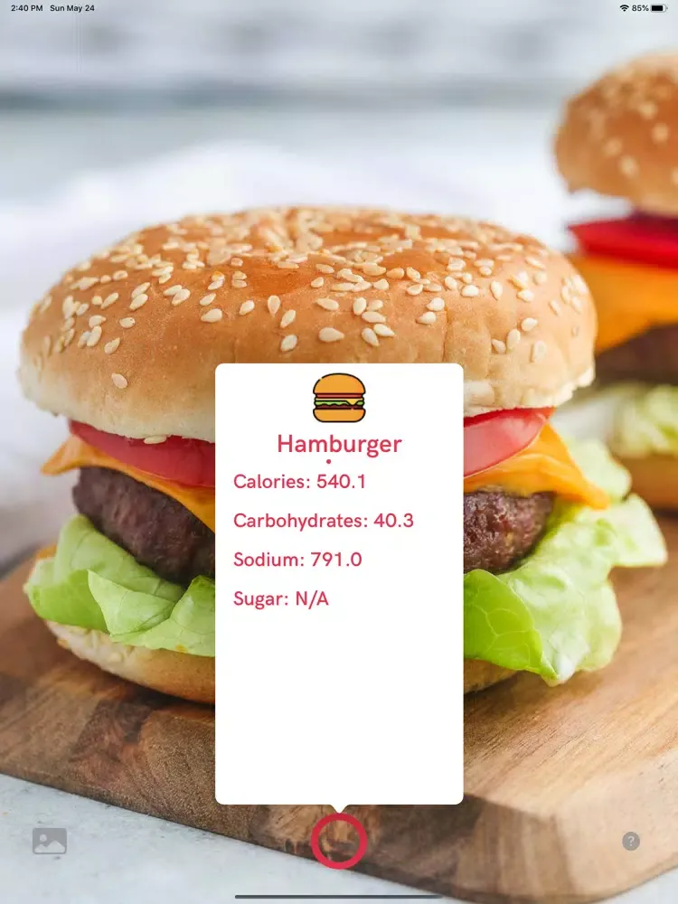 تصاویر FoodHelper Pro iPad 