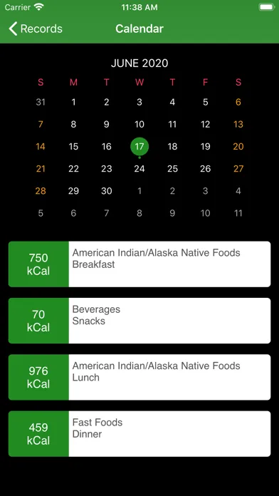 Calories: Food Intake Analyser Ekran Görüntüleri