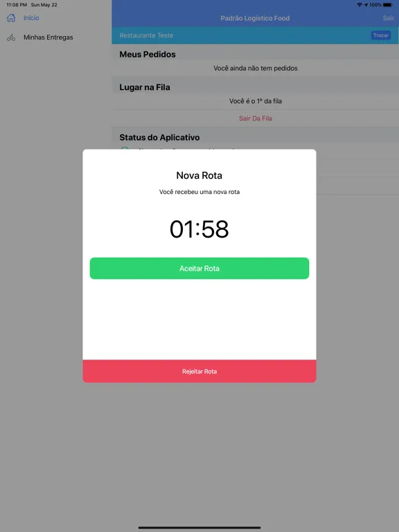 Padrão Logístico Food iPad  Ekran Görüntüleri