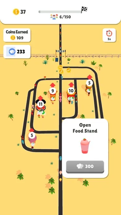 Tangkapan layar Perfect Queue 3D