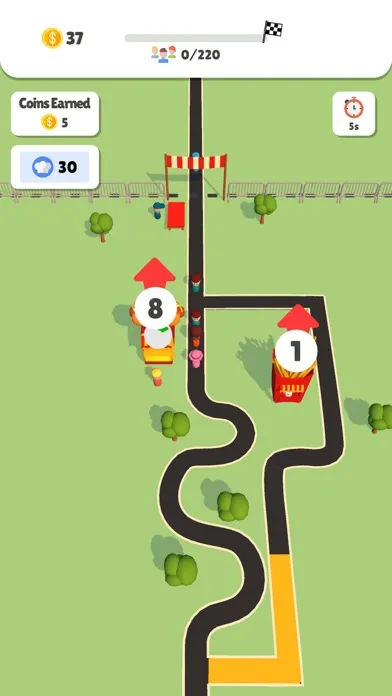 Tangkapan layar Perfect Queue 3D