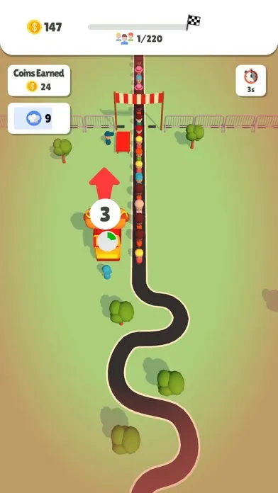 Tangkapan layar Perfect Queue 3D