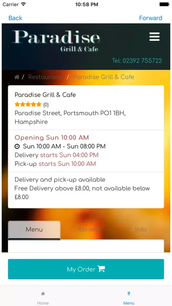 Paradise Grill and Cafe Screenshots
