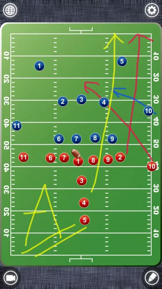 Zrzuty ekranu Football Board Free