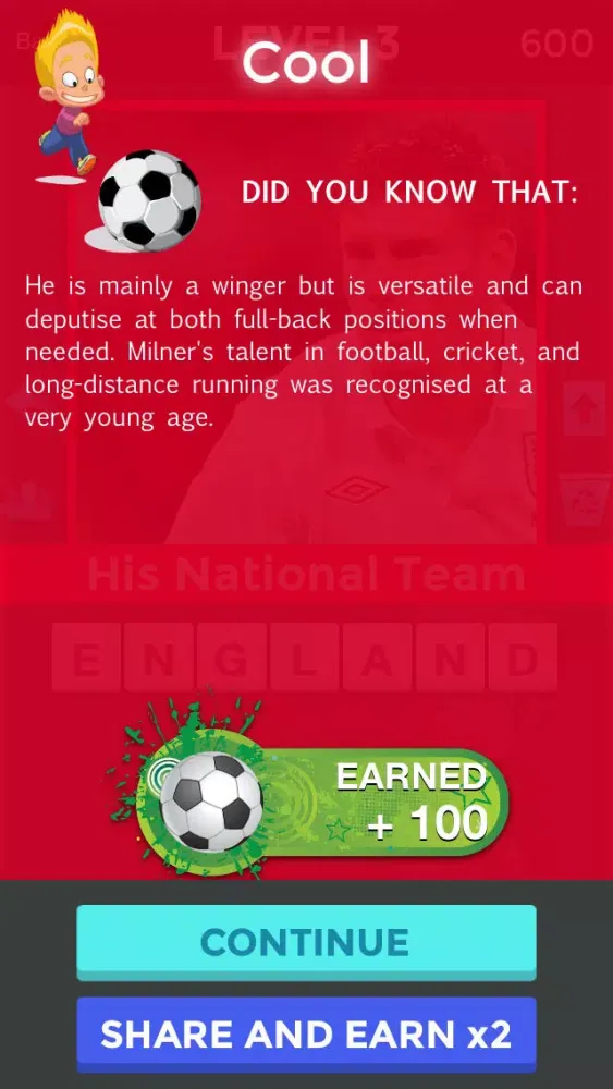 England Football League Quiz Screenshots