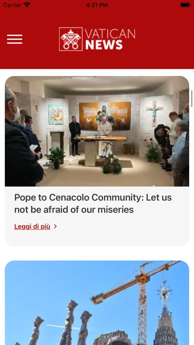 Vatican for All سکرین شاٹس