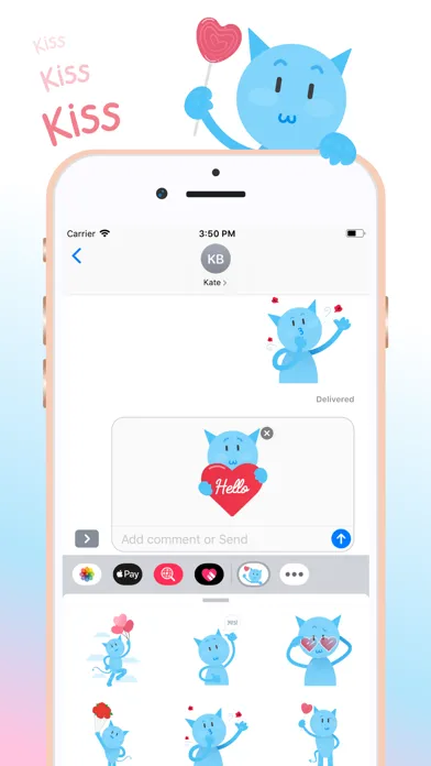 تصاویر Love Sparkly Stickers