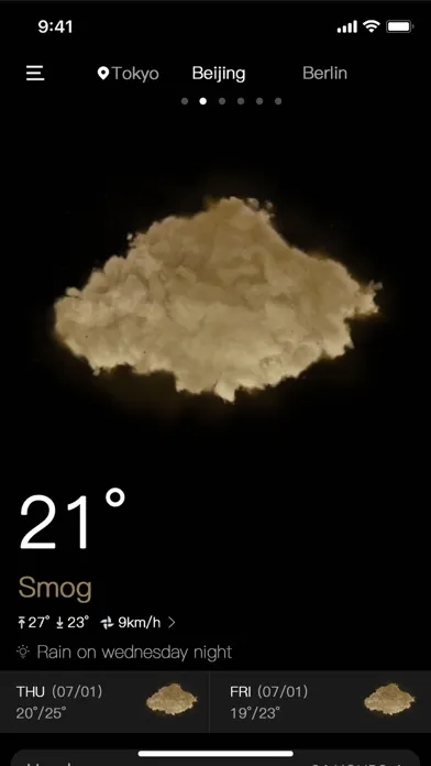 Tangkapan layar Live Accurate Weather