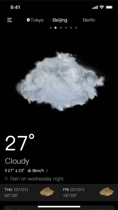 Tangkapan layar Live Accurate Weather