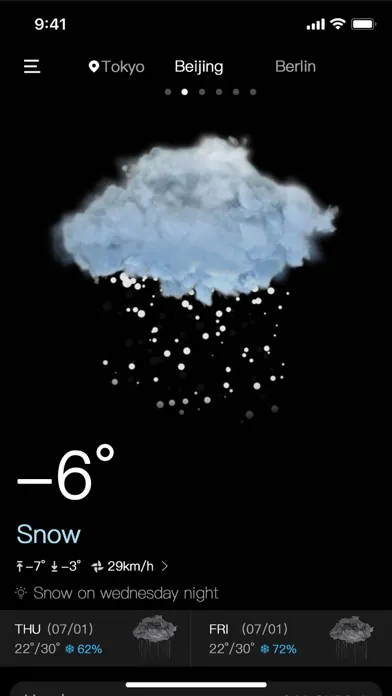Tangkapan layar Live Accurate Weather