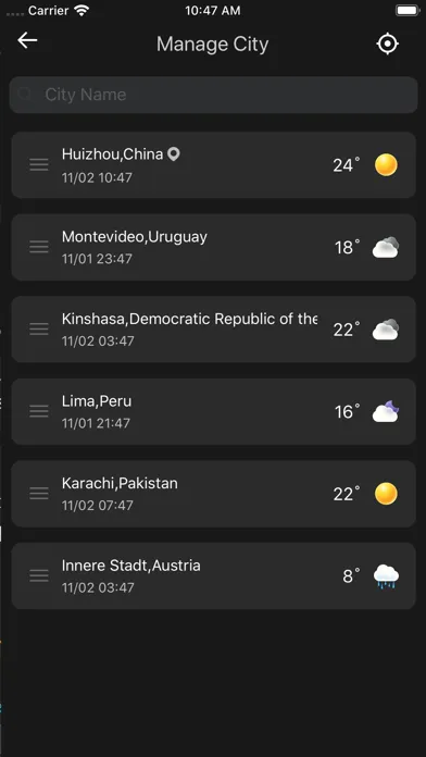 Weather Live & Local Forecast স্ক্রিনশট