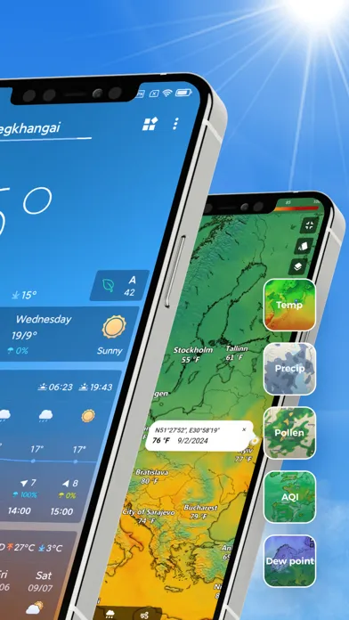 Weather App - Accurate Weather سکرین شاٹس