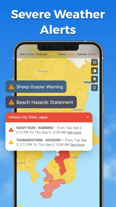 Weather App - Accurate Weather سکرین شاٹس