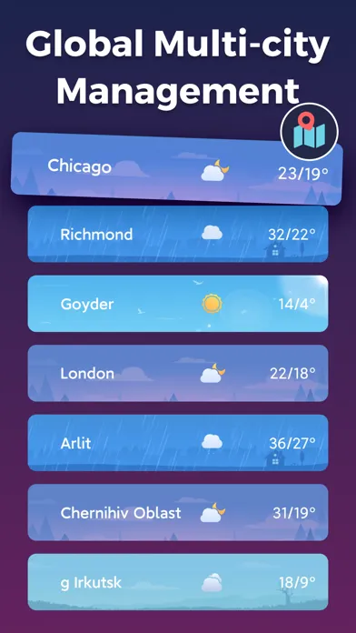 Weather App - Accurate Weather سکرین شاٹس