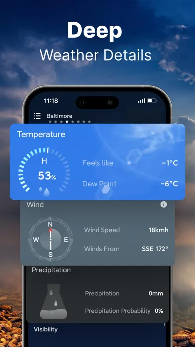 Weather forecast & Alerts Screenshots