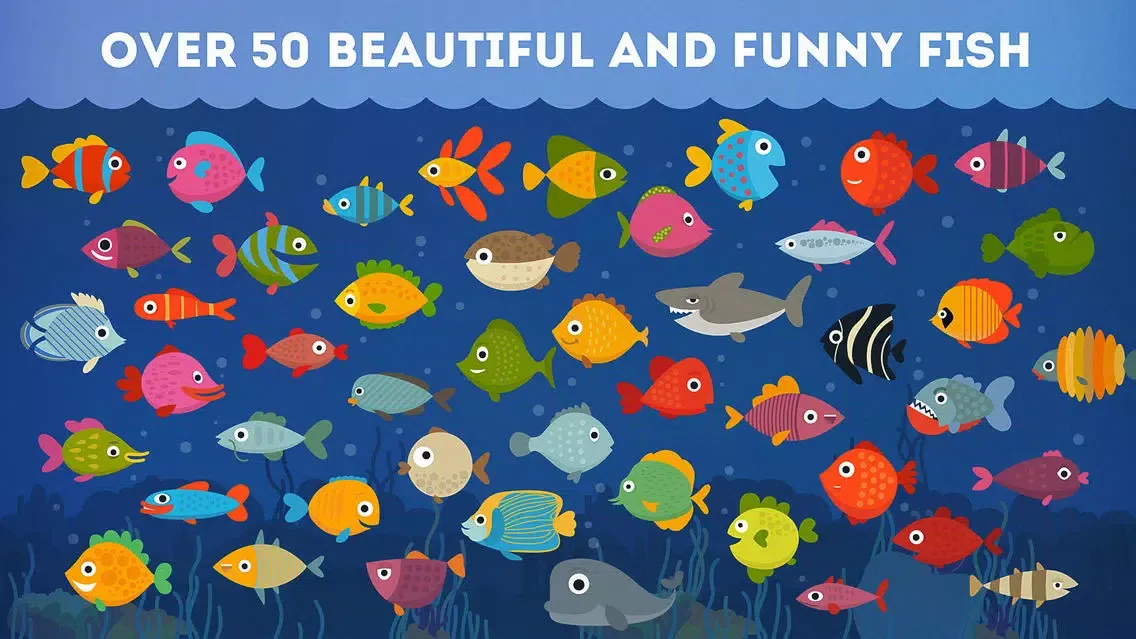 Capturas de pantalla de Fishing for kids and babies