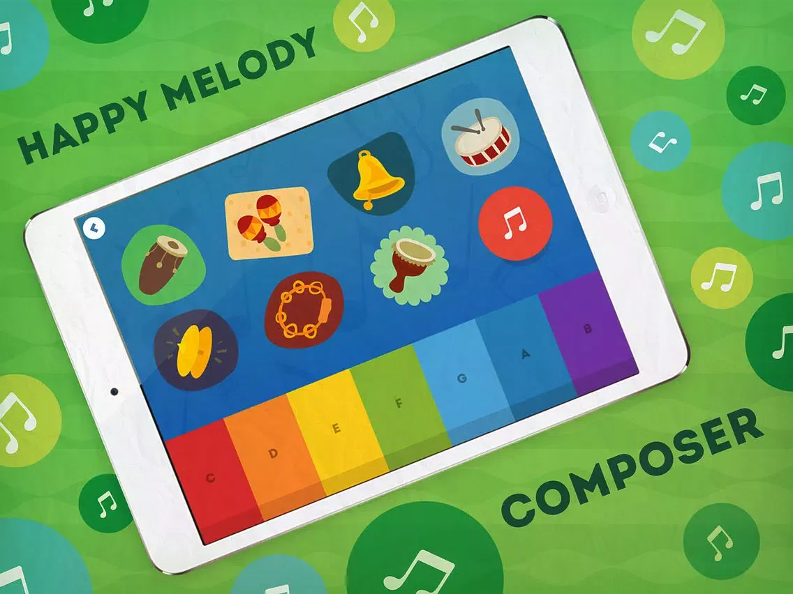 Kids piano synth iPad  Screenshots