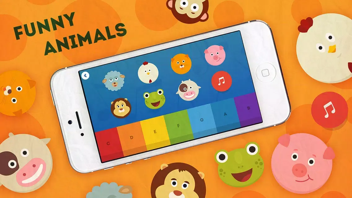 Kids piano synth Screenshots