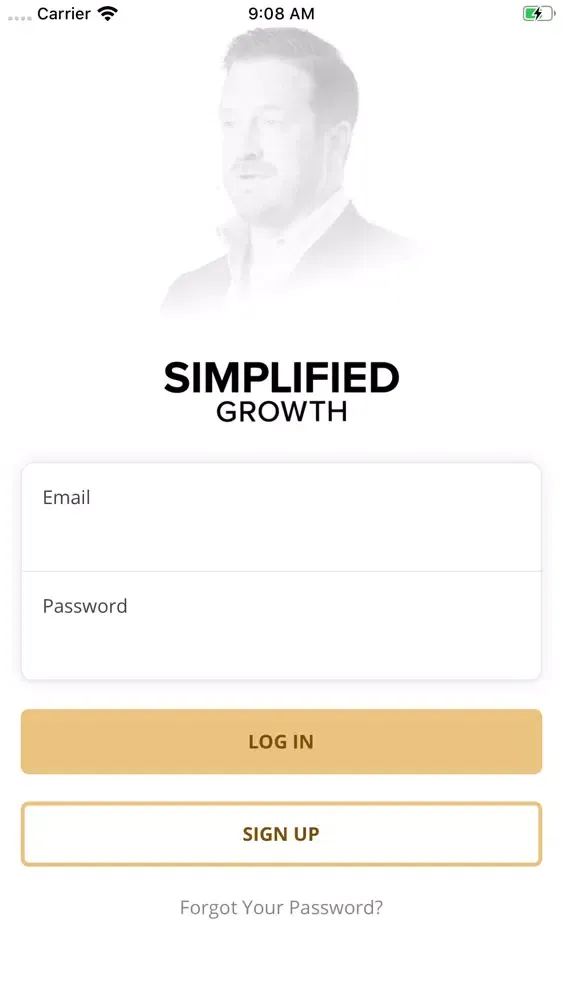Tangkapan skrin Simplified Growth