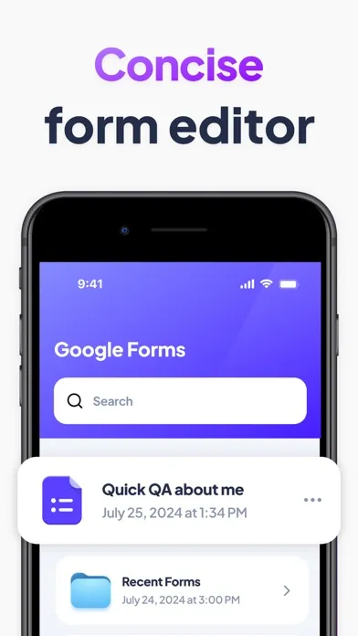 Forms for Google - Form App應用截圖