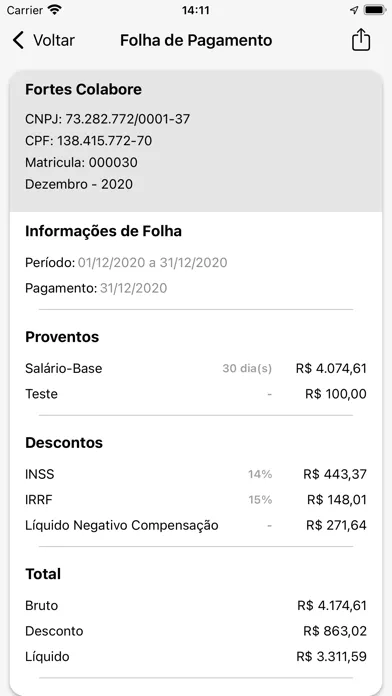Capturas de pantalla de Colabore