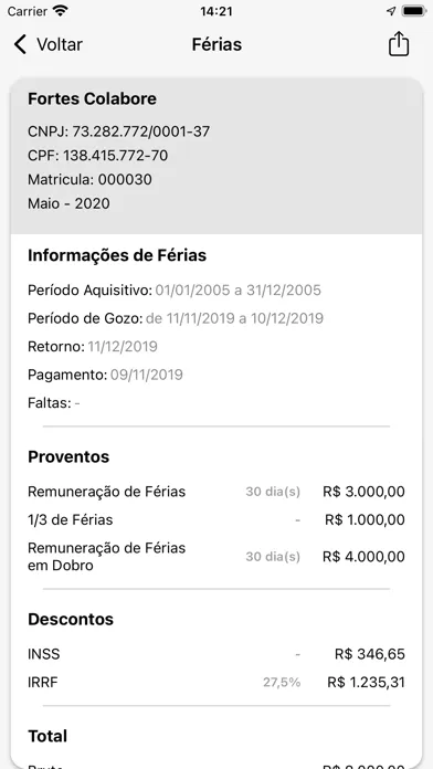 Capturas de pantalla de Colabore