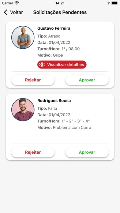 Capturas de pantalla de Colabore