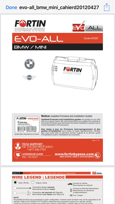 Zrzuty ekranu Troubleshooting Guides Fortin