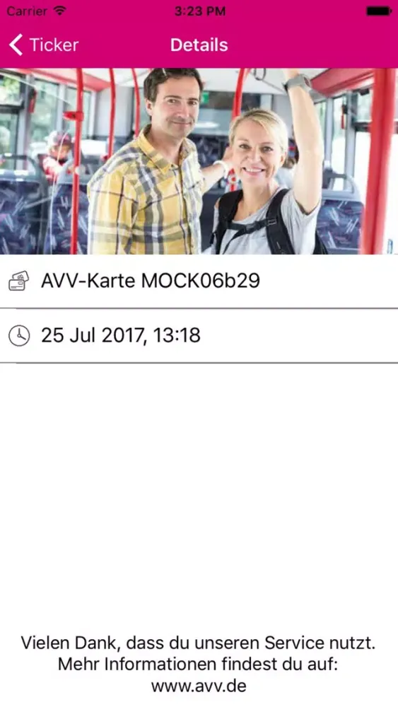 Screenshot di ETC Pilot App