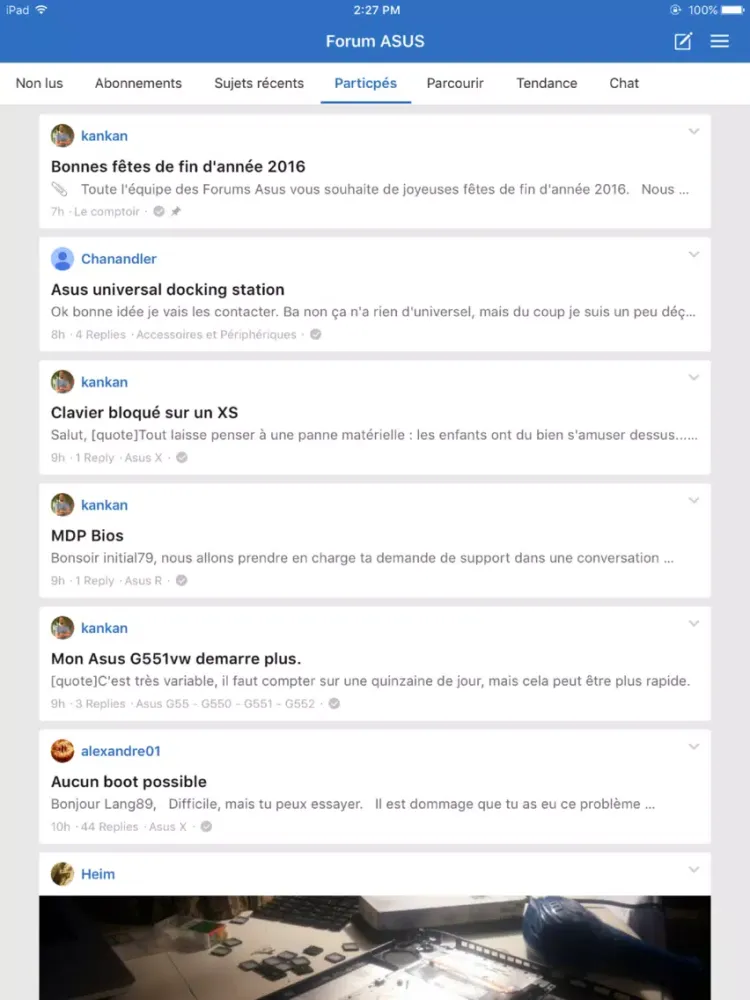 Le forum des portables Asus iPad  Ekran Görüntüleri