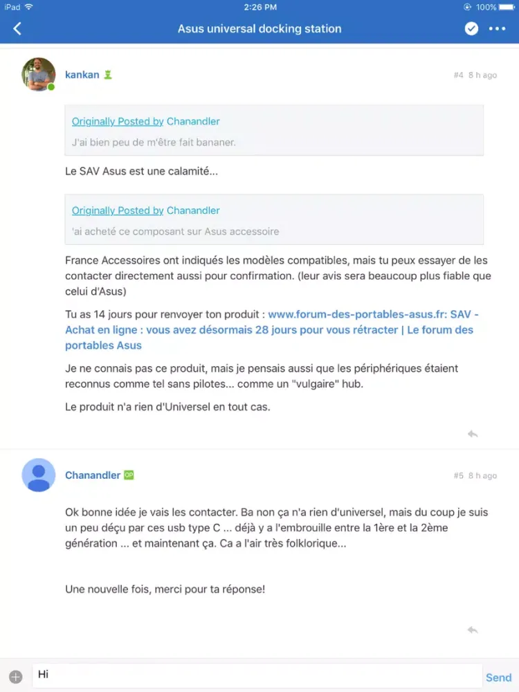Le forum des portables Asus iPad  Ekran Görüntüleri