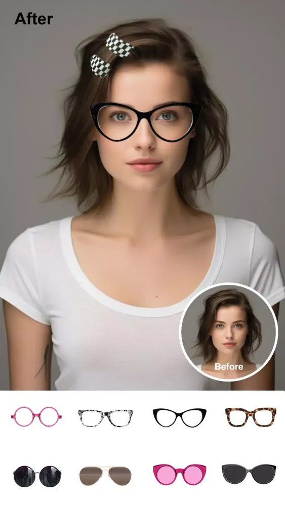 Hairstyle Try On Screenshots