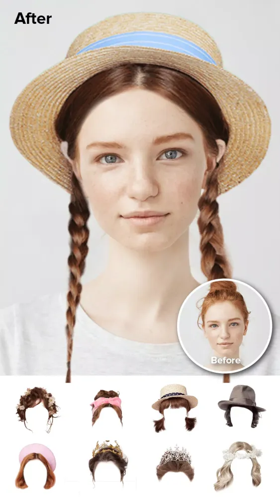 Hairstyle Try On Screenshots
