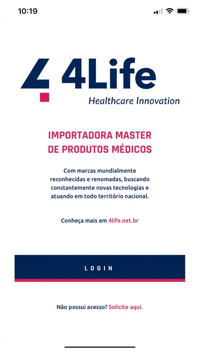Capturas de tela do 4Life Healthcare Innovation