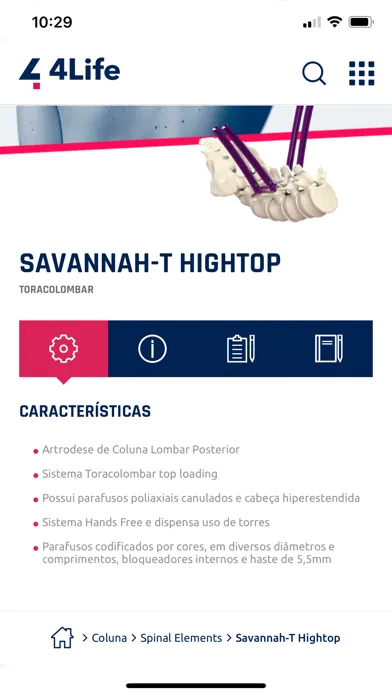 Capturas de tela do 4Life Healthcare Innovation