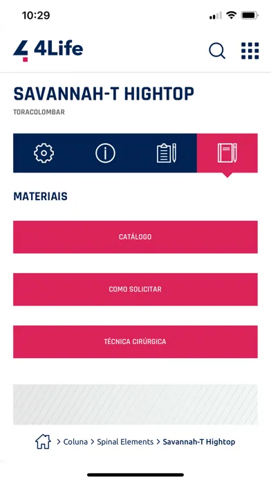 Capturas de tela do 4Life Healthcare Innovation