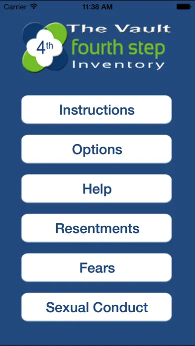 AA 4th Step سکرین شاٹس