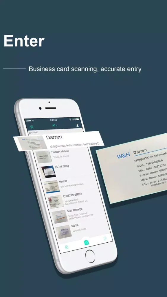 Card Scanner -- Foxcard pro Screenshots