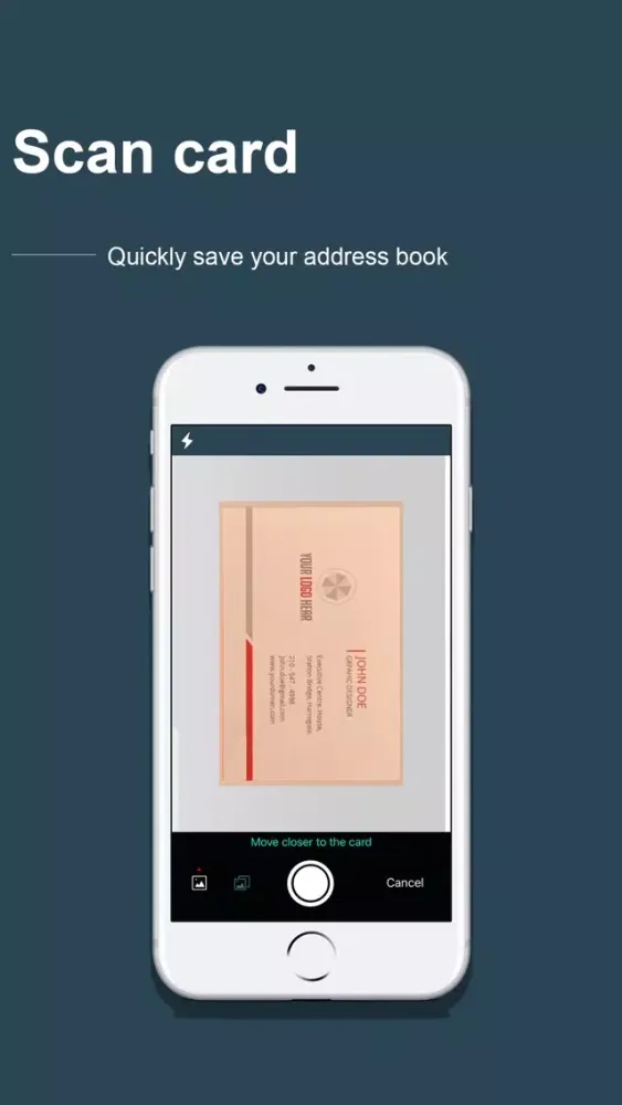 Скриншоты FoxCard&business card scanner