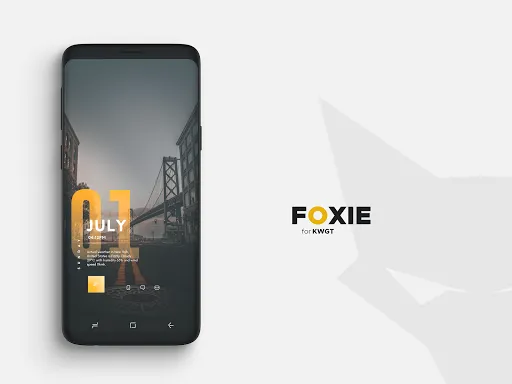 Captures d'écran de Foxie for KWGT