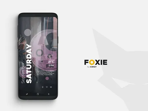 Captures d'écran de Foxie for KWGT