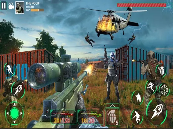 Скриншоты Fps commando - Sniper games 3d iPad 