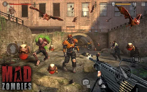 Mad Zombies : Offline Games Ekran Görüntüleri