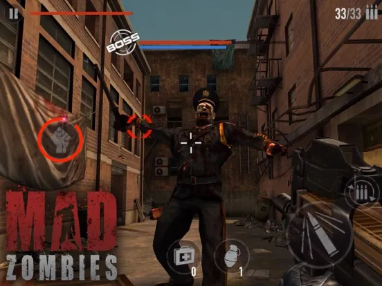 MAD ZOMBIES: Shooting Game 3D iPad  Screenshots