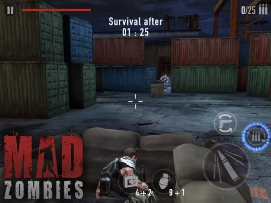 MAD ZOMBIES: Shooting Game 3D iPad  Screenshots
