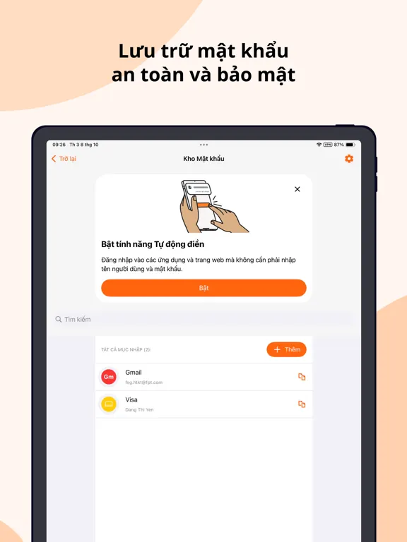 F-Safe Go iPad  스크린샷