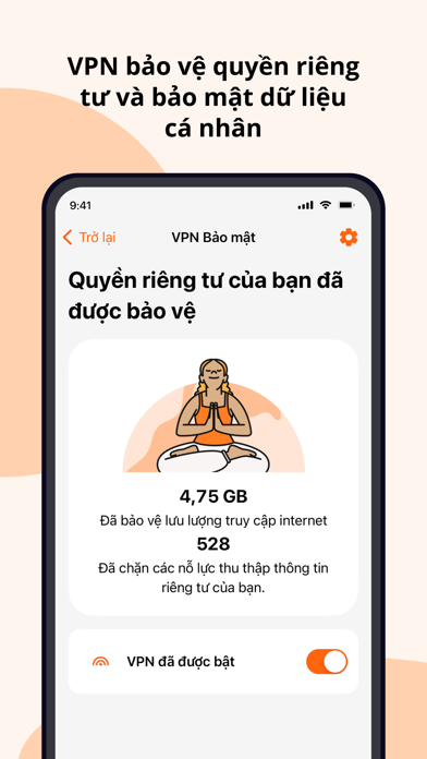 Ảnh chụp màn hình của F-Safe Go