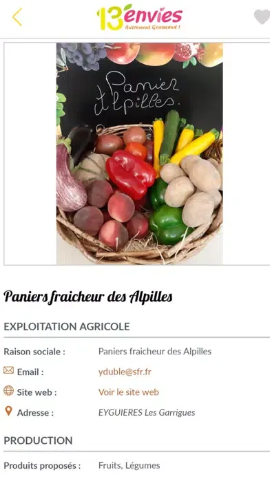 Screenshot di 13'ENVIES Autrement Gourmand !